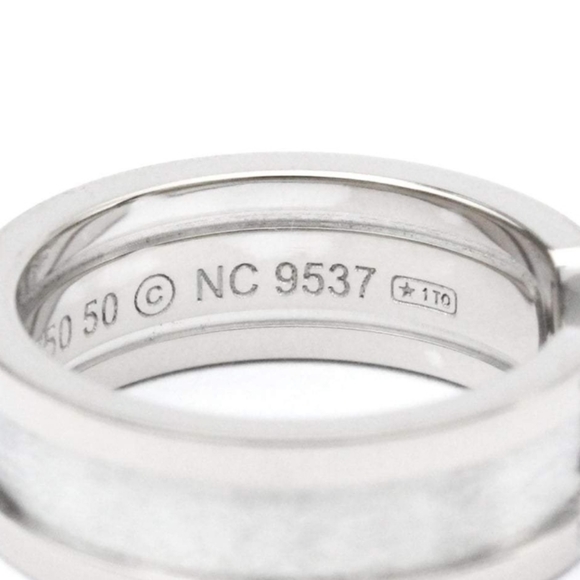 SOLD- Cartier C De Cartier 18K White Gold Diamond Ring - Picture 10 of 12